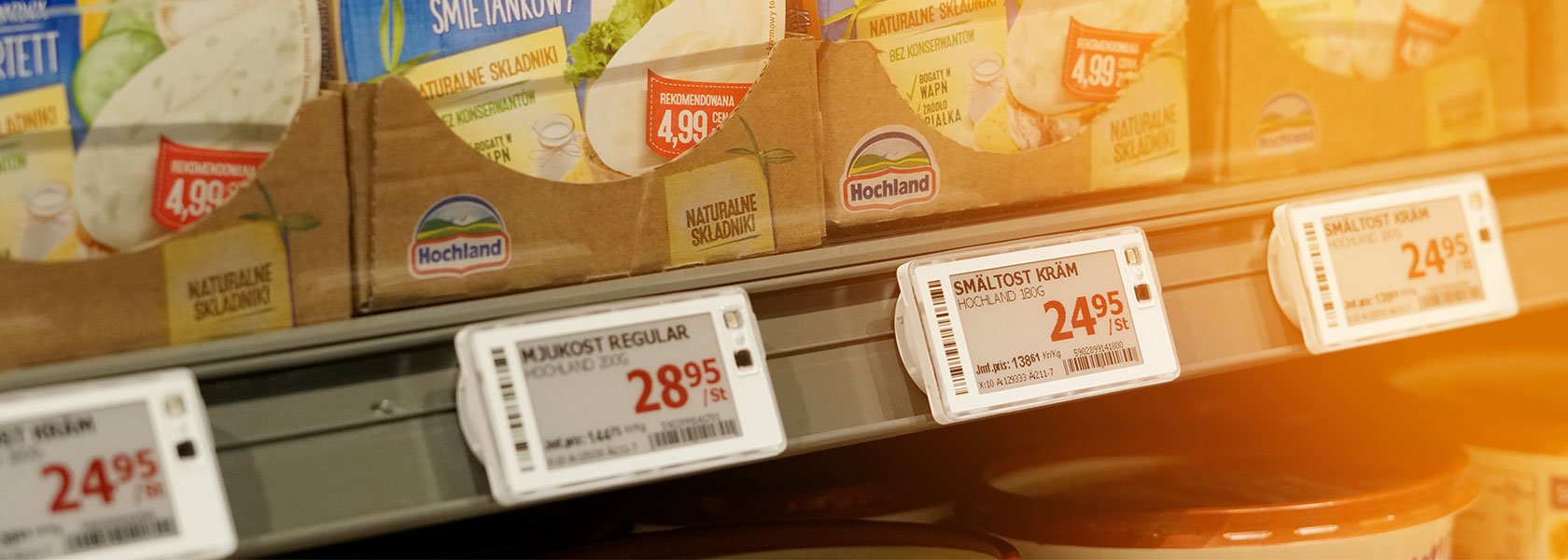 Programa Priser Elektroniska Prisetiketter för Detaljhandeln | Pricer