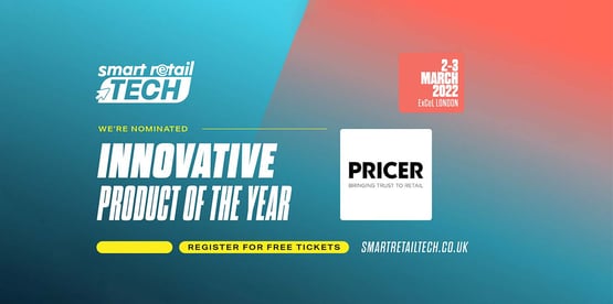 Pricer nominated for Innovative Product Award