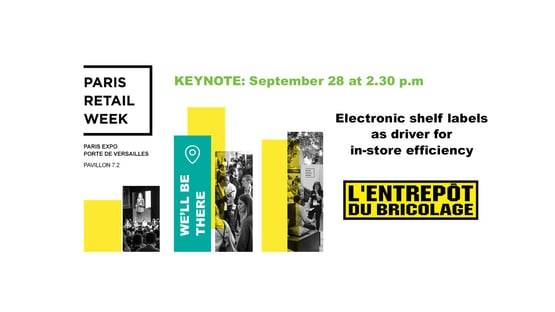 Paris Retail Week 2021: Keynote by Pricer and l’Entrepôt du Bricolage